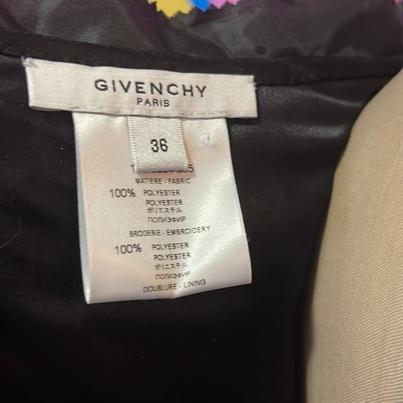 Givenchy Black Satin Roses Bolero Cropped Jacket - Picture 8 of 11